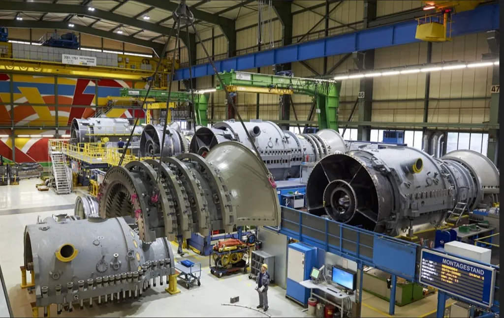 Turbine a gas di Siemens Energy