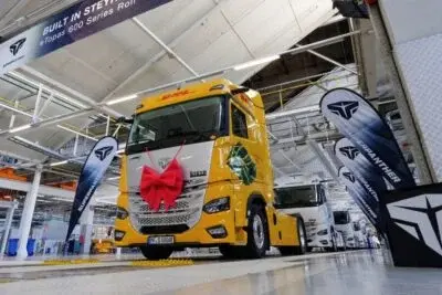 Chinese SuperPanther e-truck enters series production in Austria