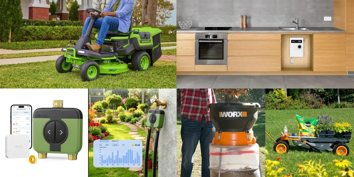 Greenworks 80V CrossoverT riding mower with 600W turbo charger $1,200 off, Camplux 3.5kW to 27kW water heaters, more