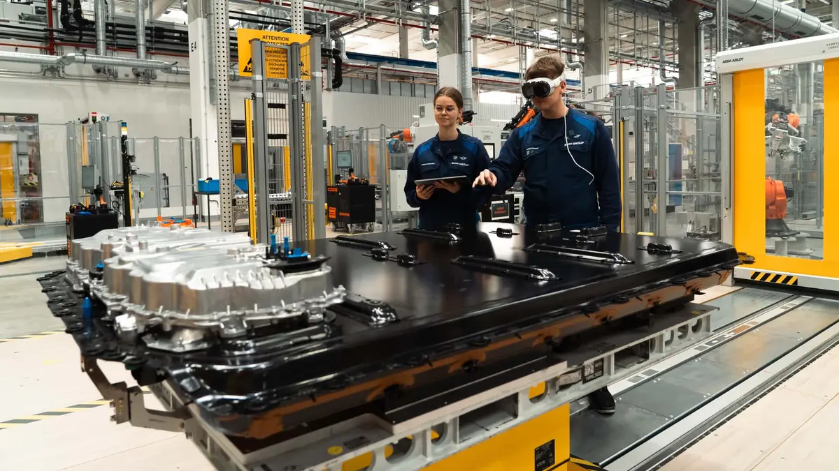 Inside BMW's Plan To Produce The iX5’s Gigantic Battery Pack In The U.S.