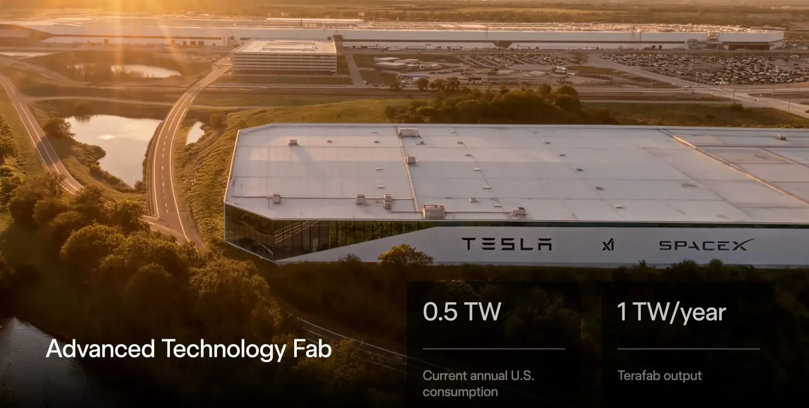 Tesla SpaceX terafab