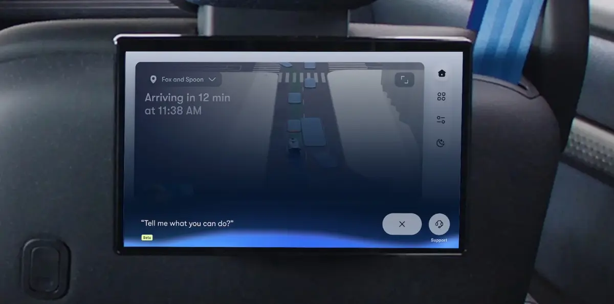 Waymo adds Google’s Gemini AI assistant and new UI to Ojai robotaxi