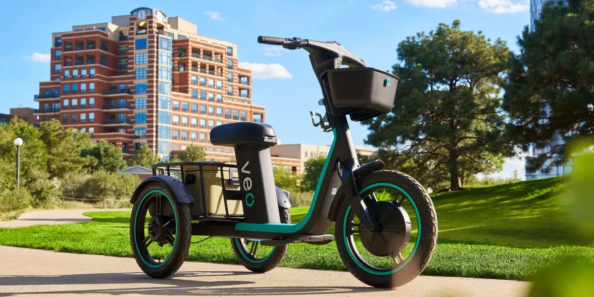 You’ve heard of shared e-bikes. Now check out Veo’s new shared e-trike