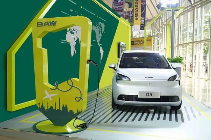 Fábrica de Automóveis de Pequim entra no mercado indonésio de veículos elétricos