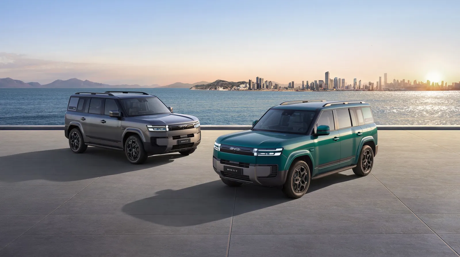 O SUV de sete lugares Ti7 da BYD está competindo com o Defender por um preço de £48 mil