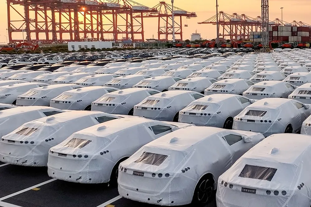 Las exportaciones de vehículos eléctricos de China siguen aumentando en julio