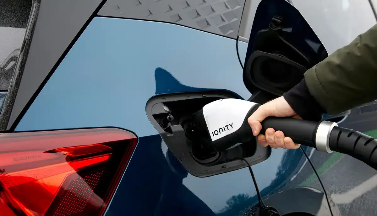 Charging-Cupra-Born-at-IONITY