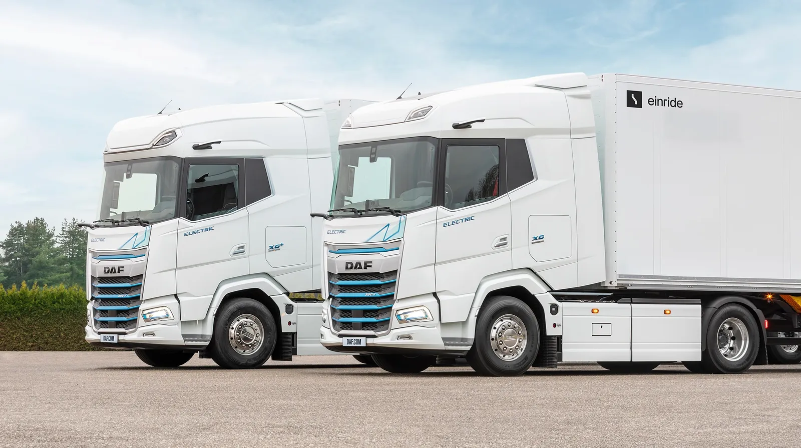 I DAF elettrici saranno autonomi. I primi test del sistema Einride Driver nel 2027