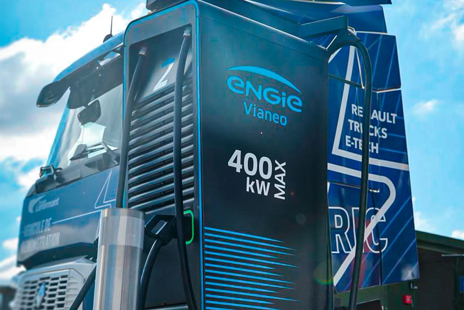 Engie Vianeo builds four new HGV charging parks in Germany