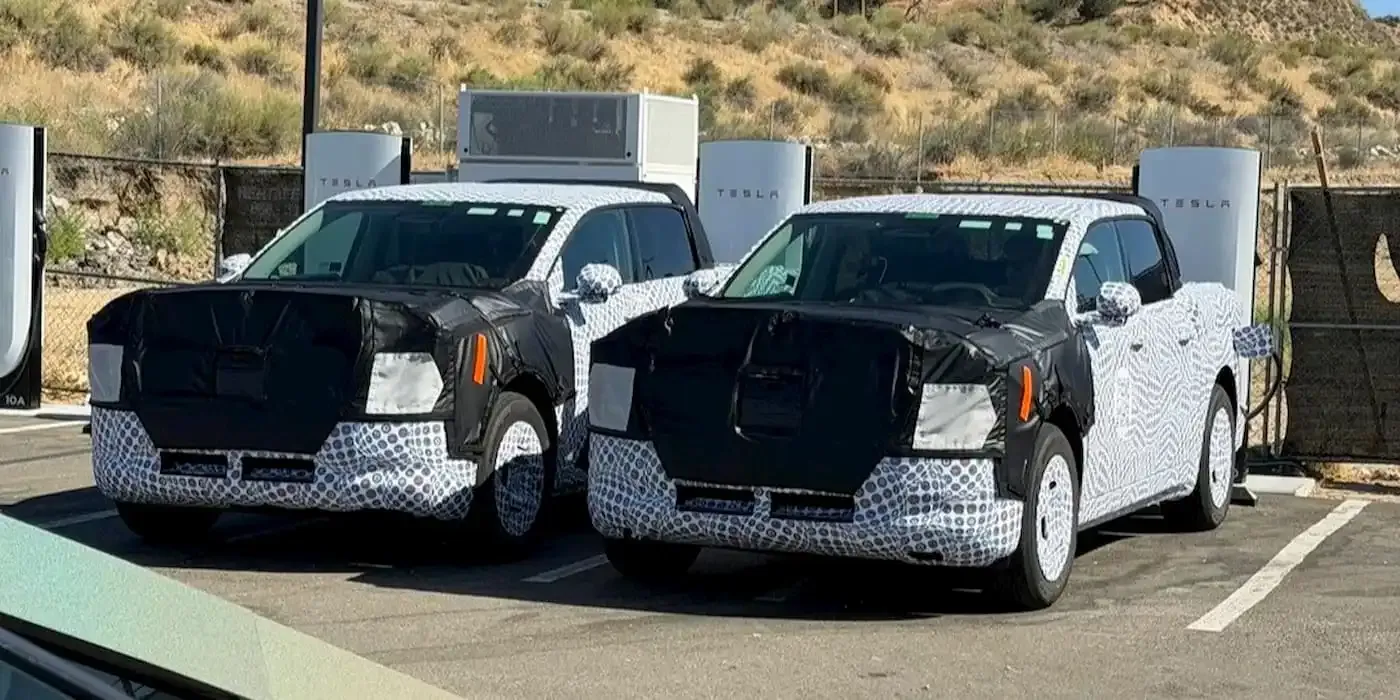 Pickup elétrica Ford com Tesla Supercharger