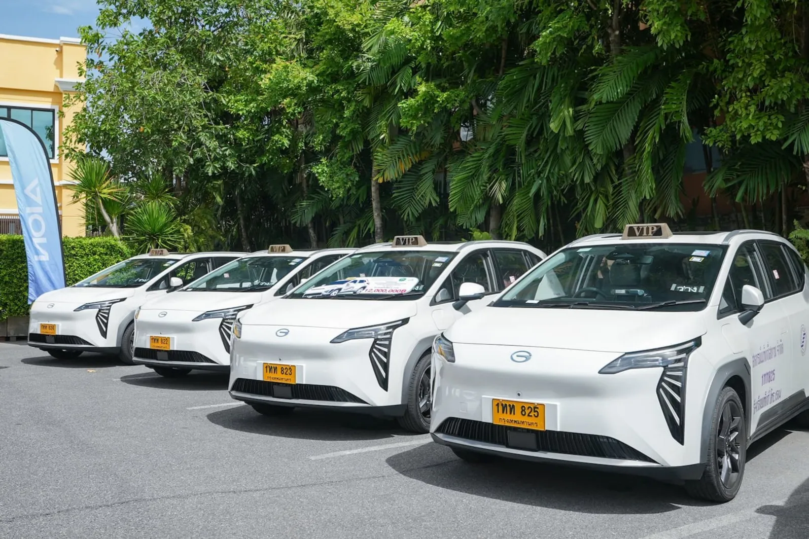 GAC supplies 115 Aion EVs for Grab’s ride-hailing fleet in Thailand