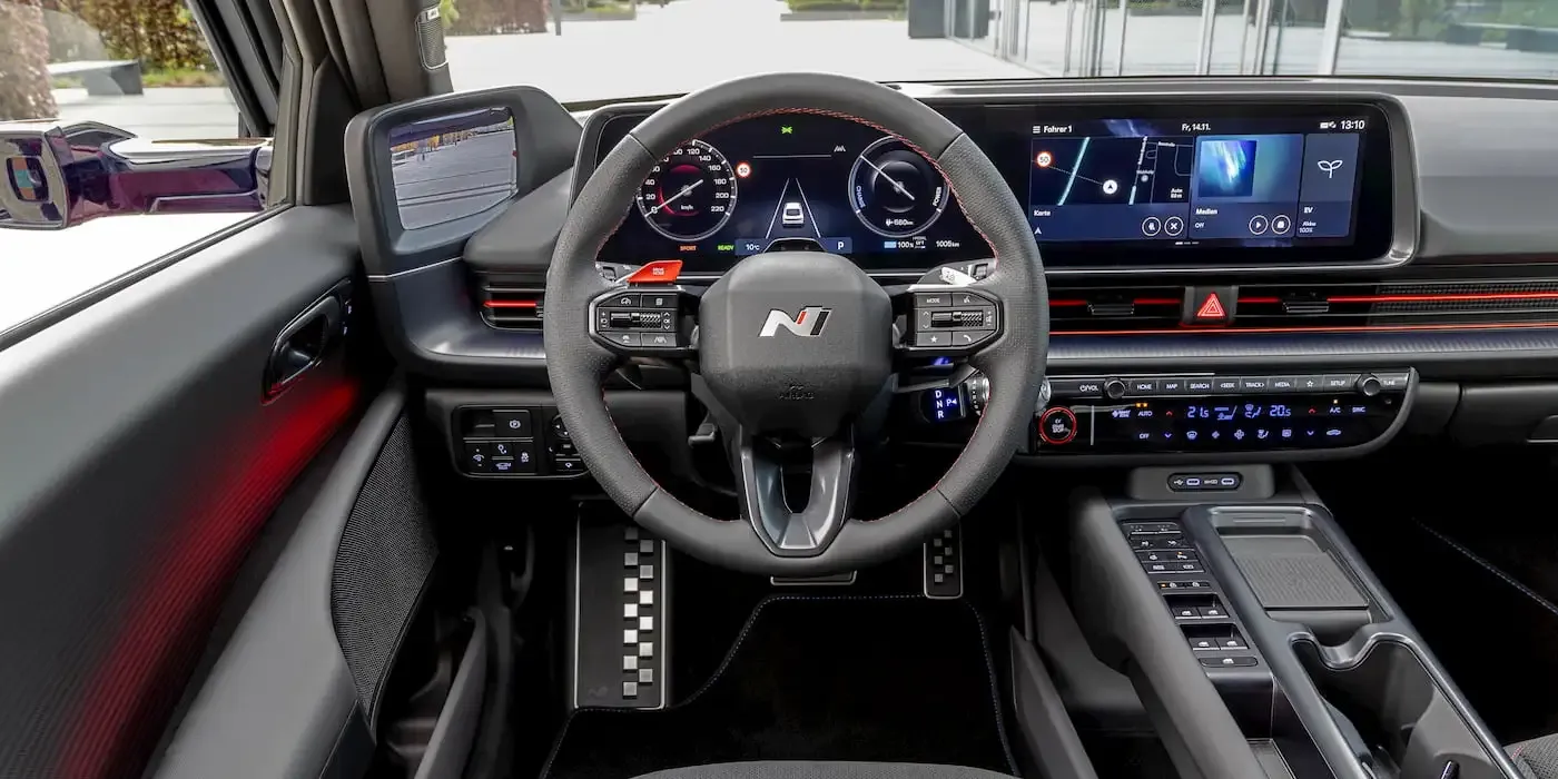 Interior do novo IONIQ-6 da Hyundai