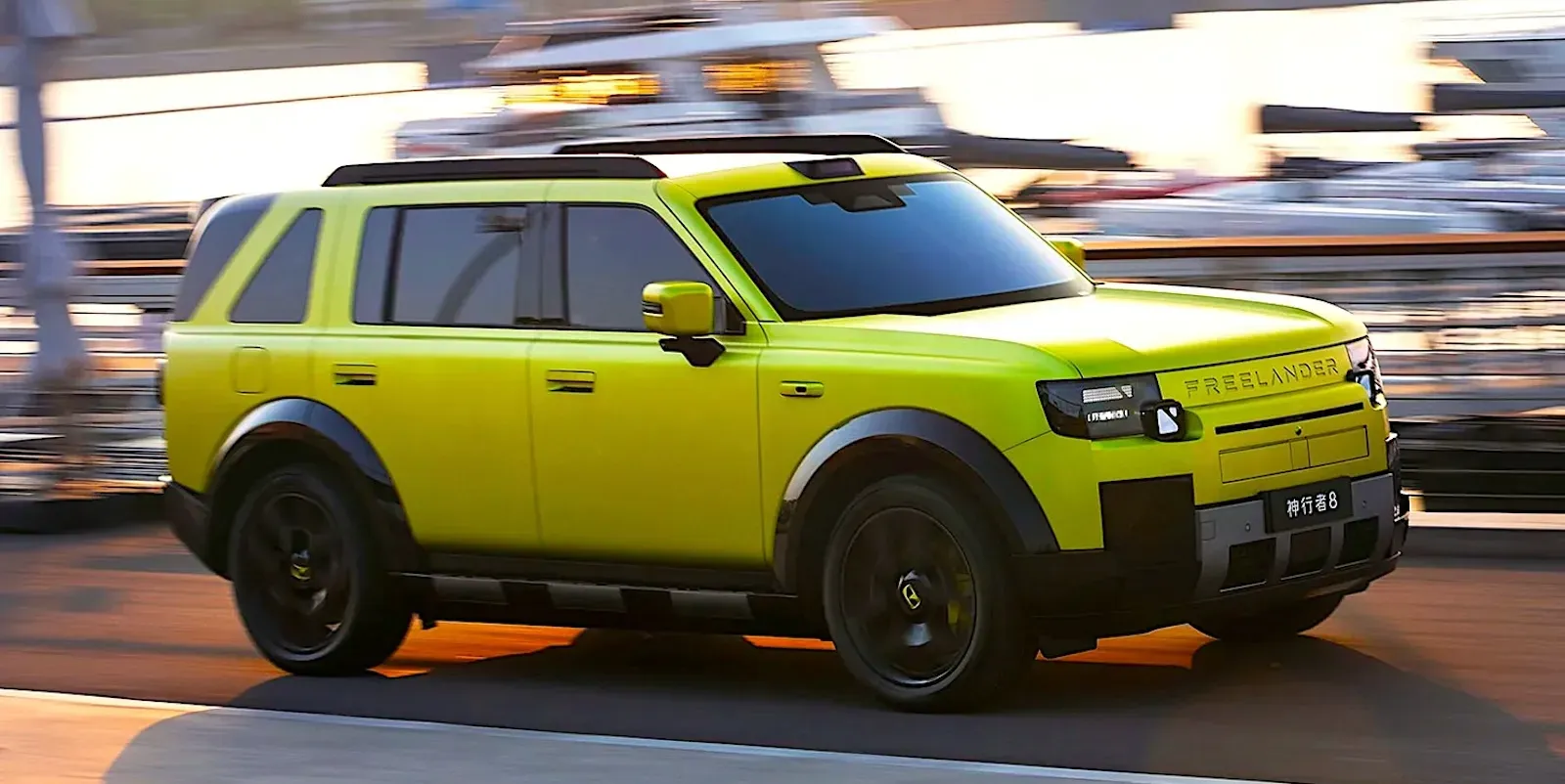 Freelander 8 od Chery-JLR osiągnął 10 000 zamówień w ciągu pierwszych 48 godzin