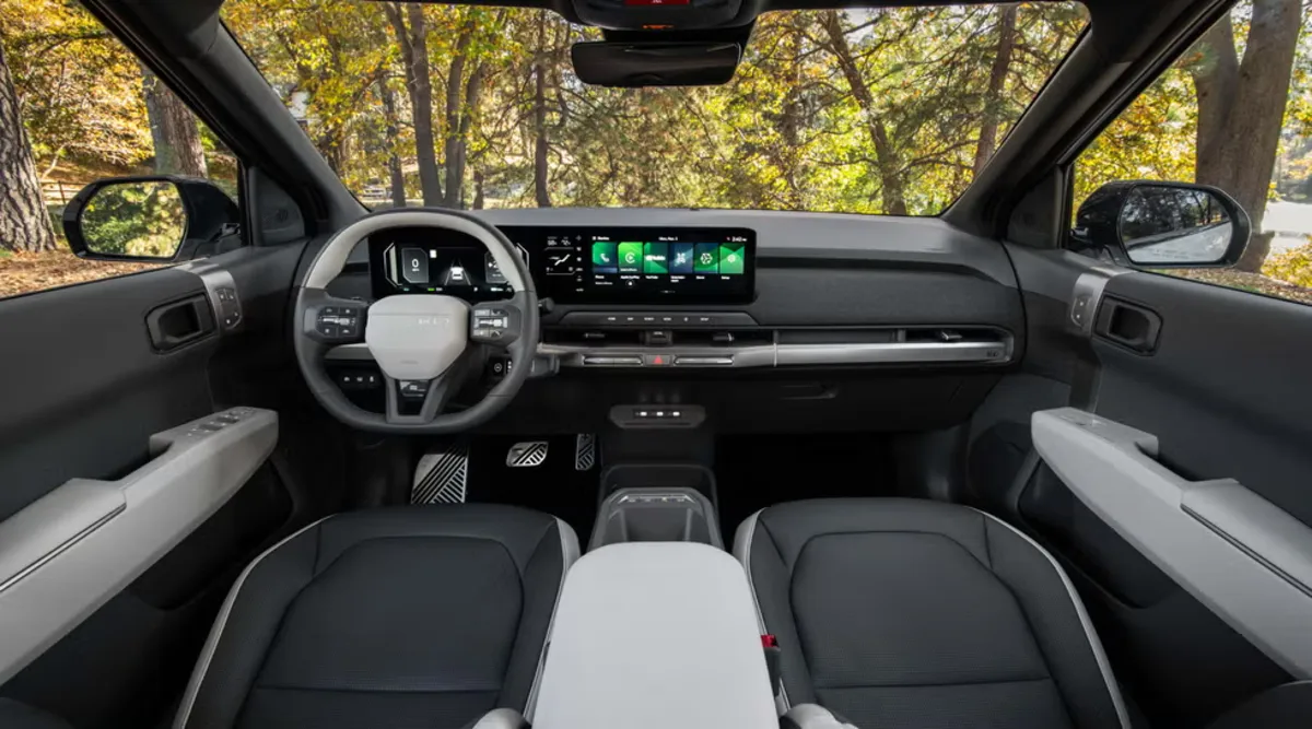 Interior do Kia EV3