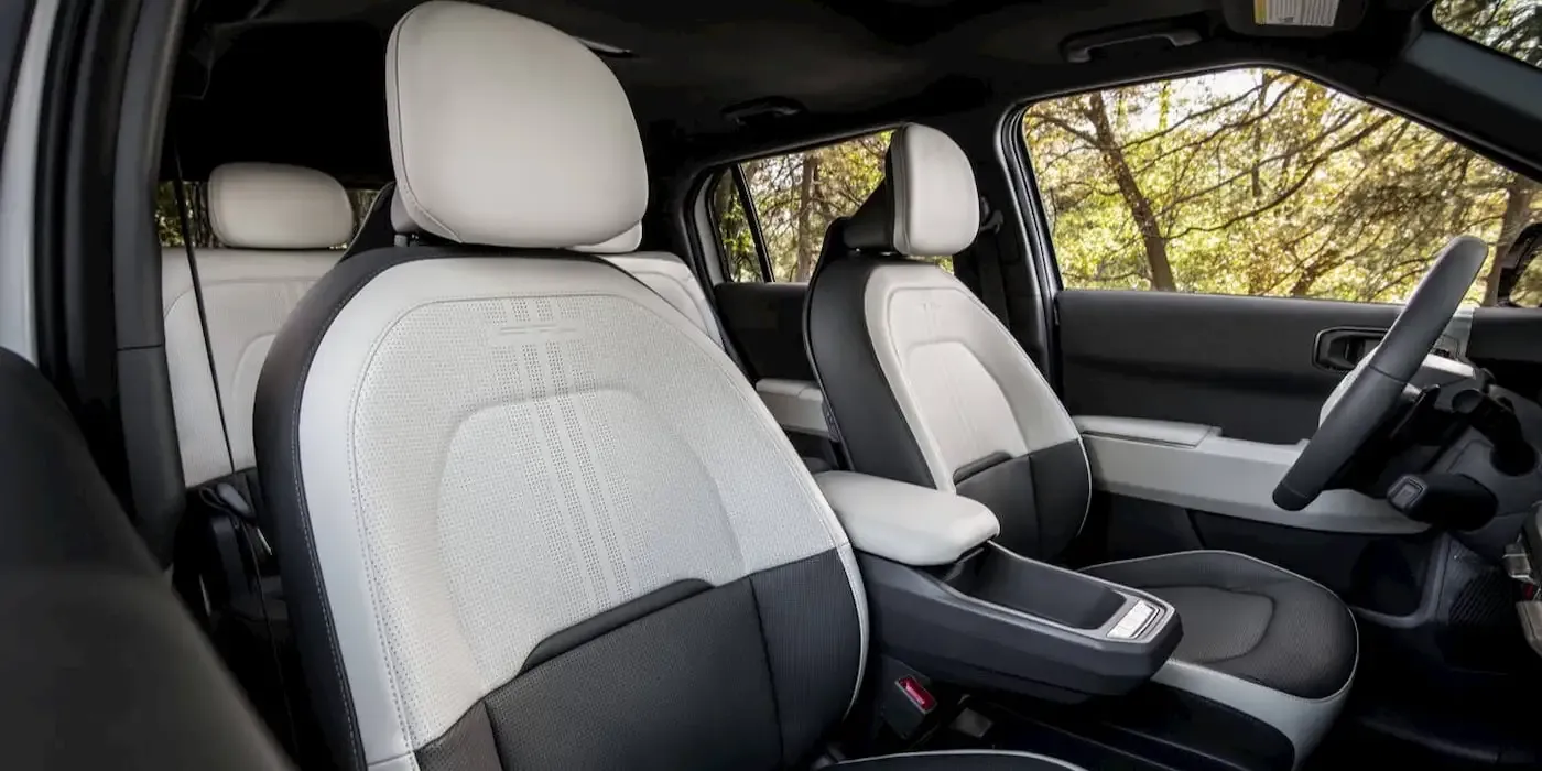 Interior do primeiro EV3 da Kia nos EUA