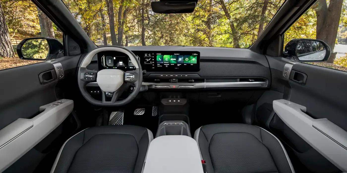 Interior do Kia-EV3