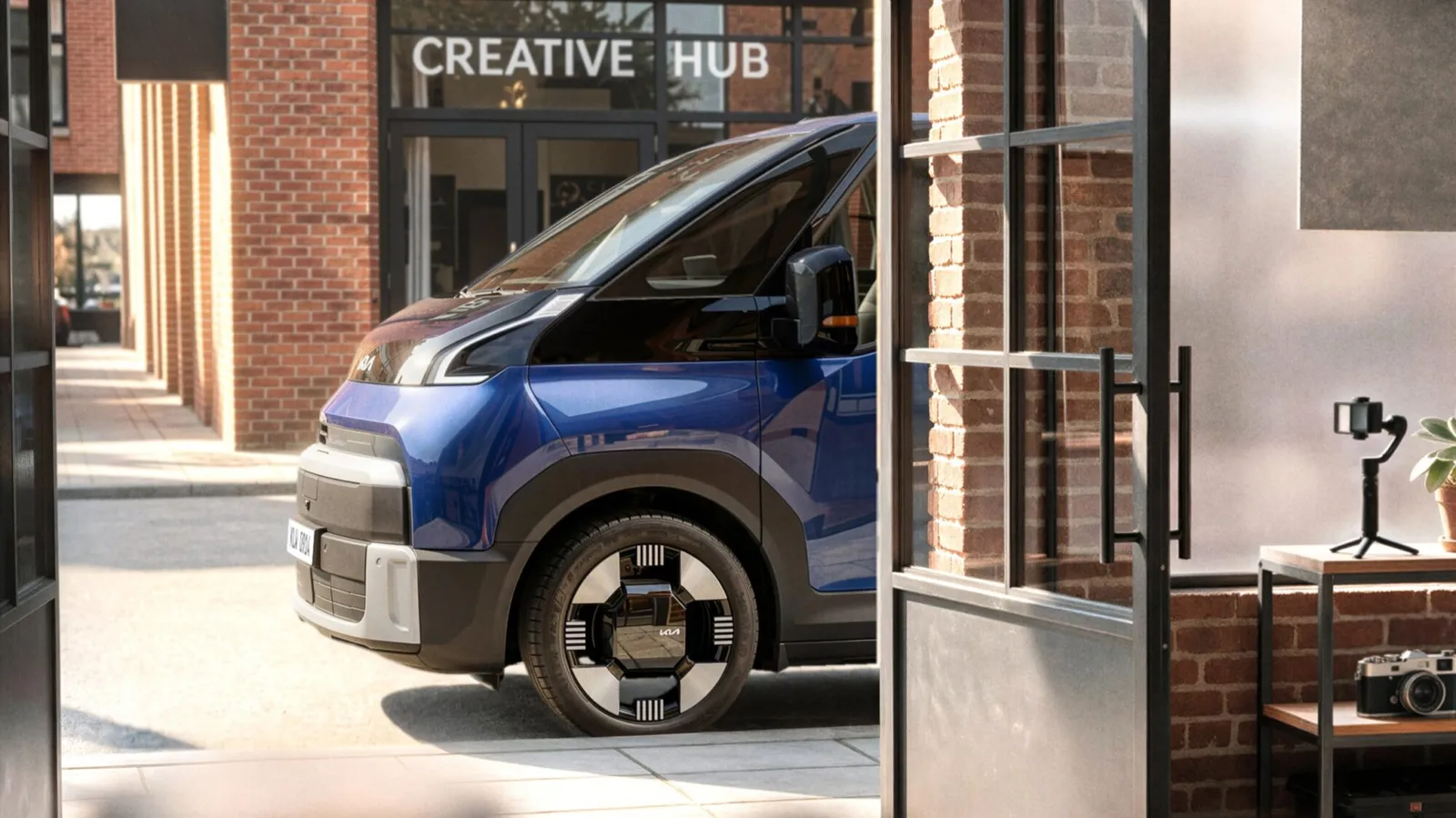 Kia PV7: Erste Bilder des E-Transporters