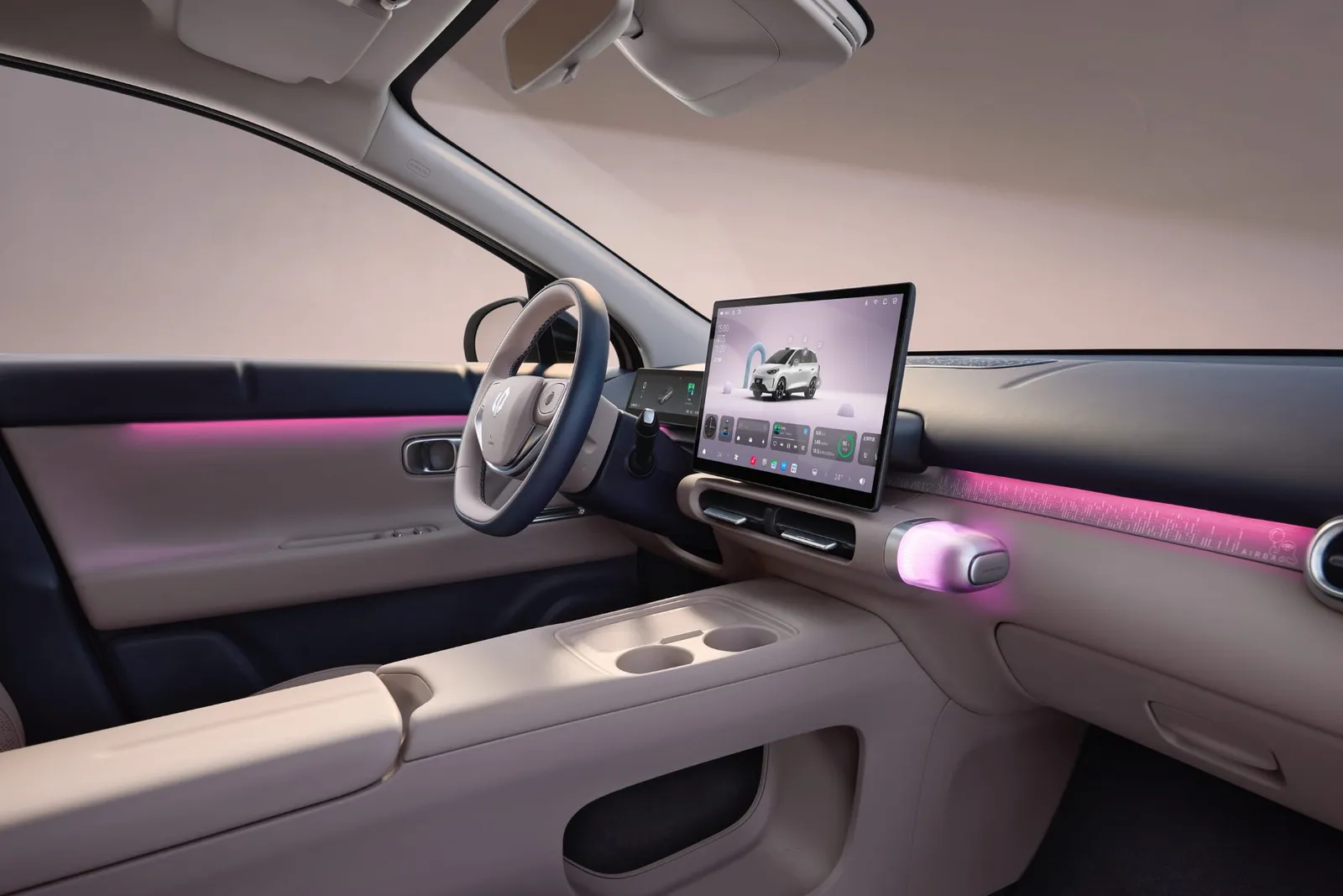 Interior del Leapmotor A05