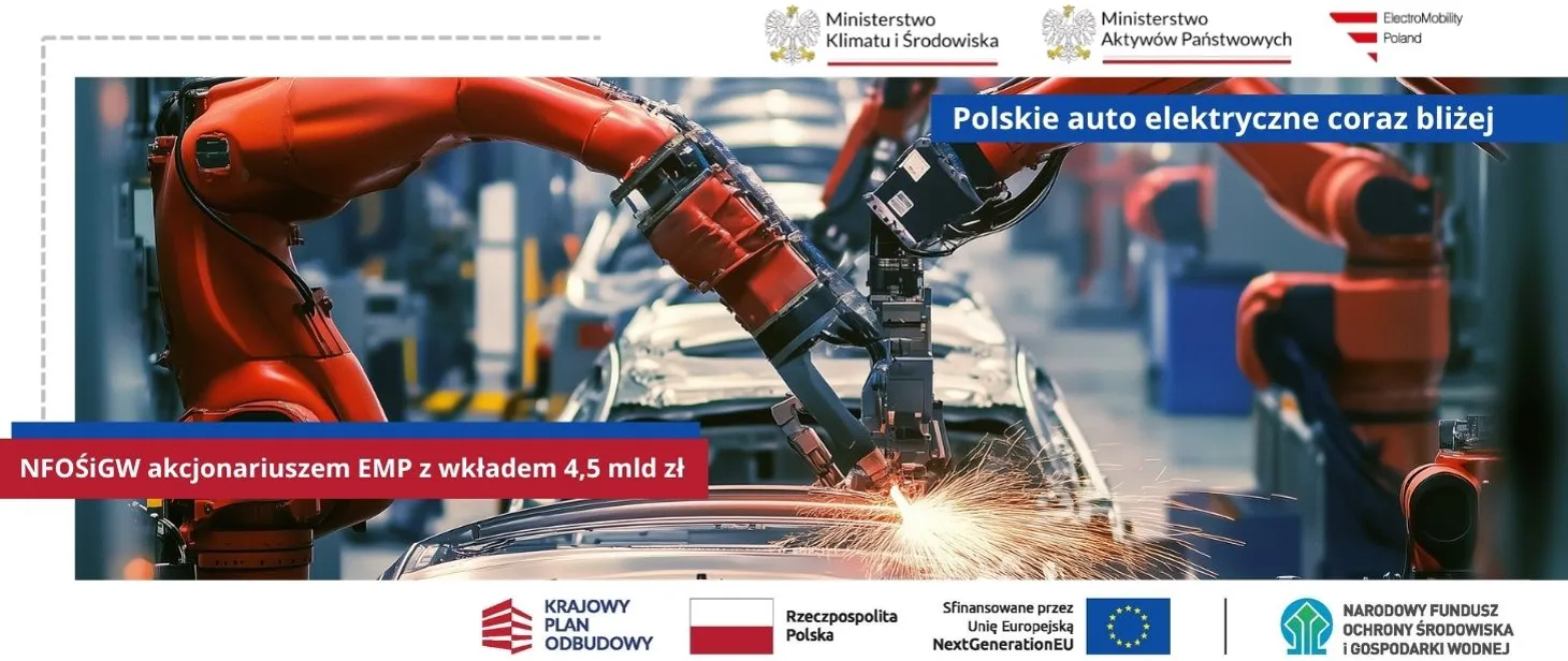 NFOŚiGW dał EMP 4,5 mld zł i przejął kontrolę. Fabryka w Jaworznie celuje w 2029 rok
