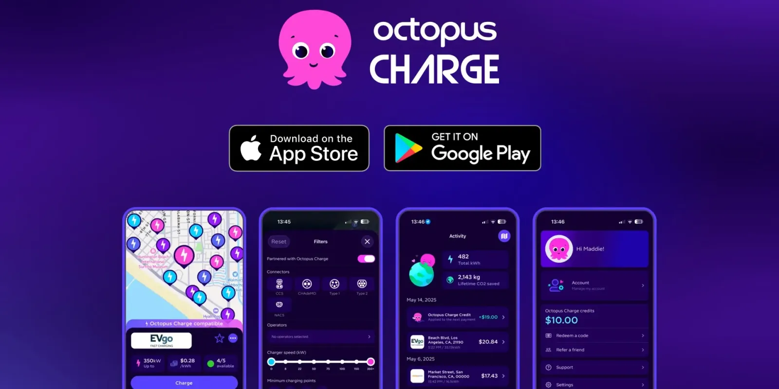 Un’app gratuita mette ora a disposizione più di 211.000 colonne di ricarica per veicoli elettrici in un unico posto.