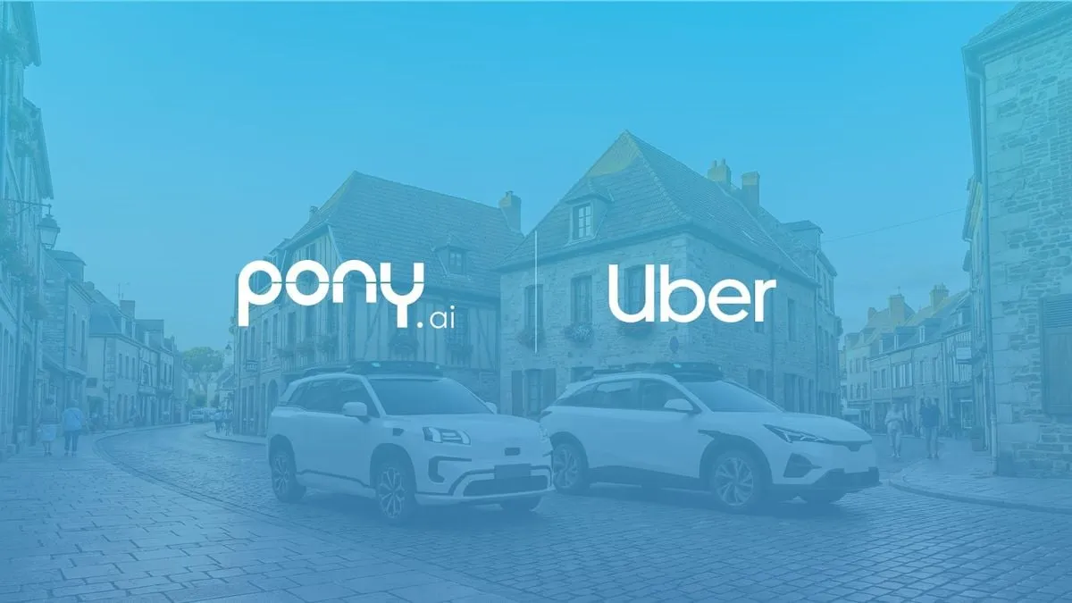 A Pony.ai e o Uber querem 2.000 robô-táxis na Europa. Há ainda 4 cidades na lista.