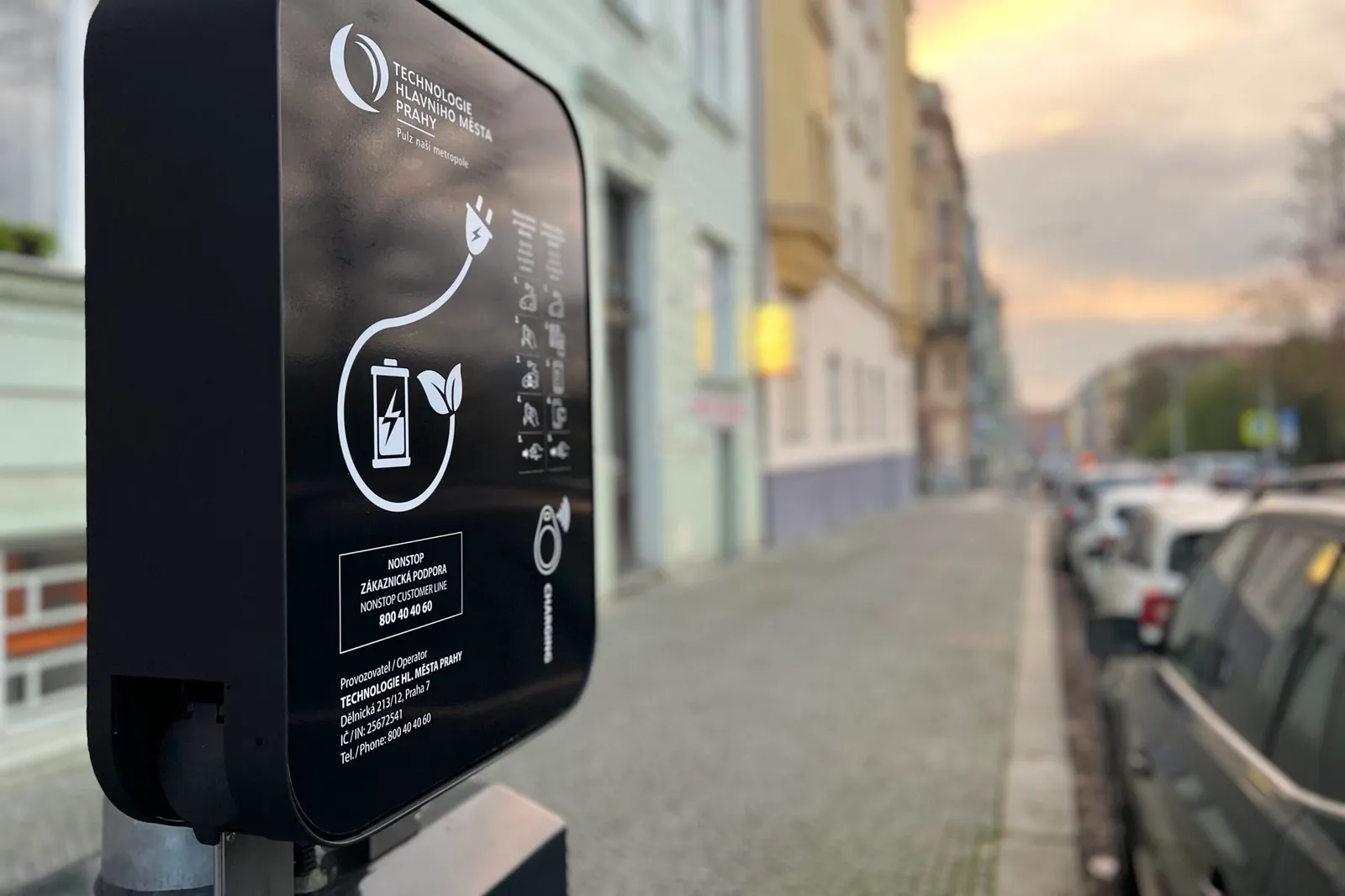 Praga extiende el proyecto de carga para farolas hasta 2028