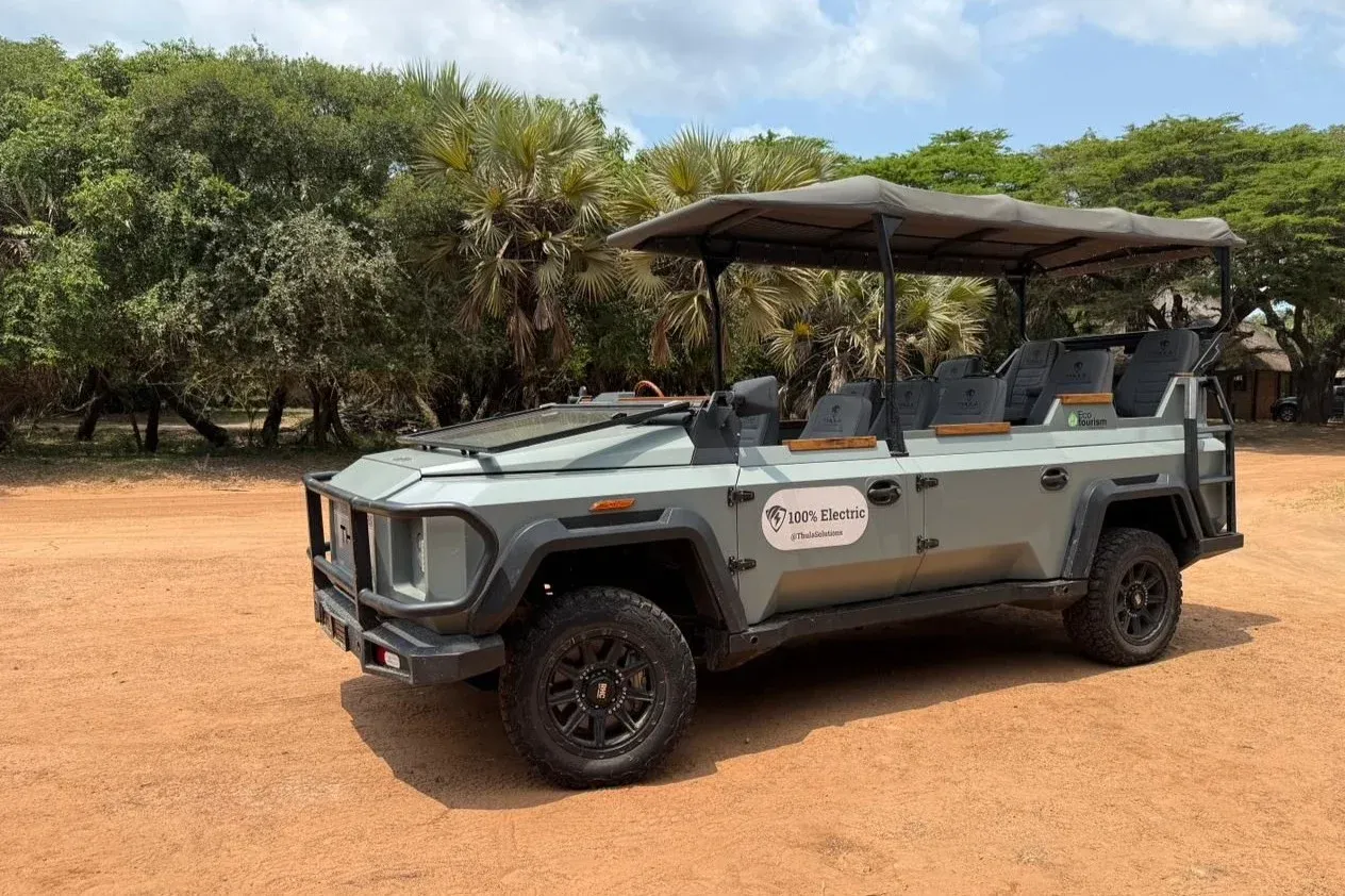 África do Sul: SUV elétrico desenvolvido especialmente para safáris.