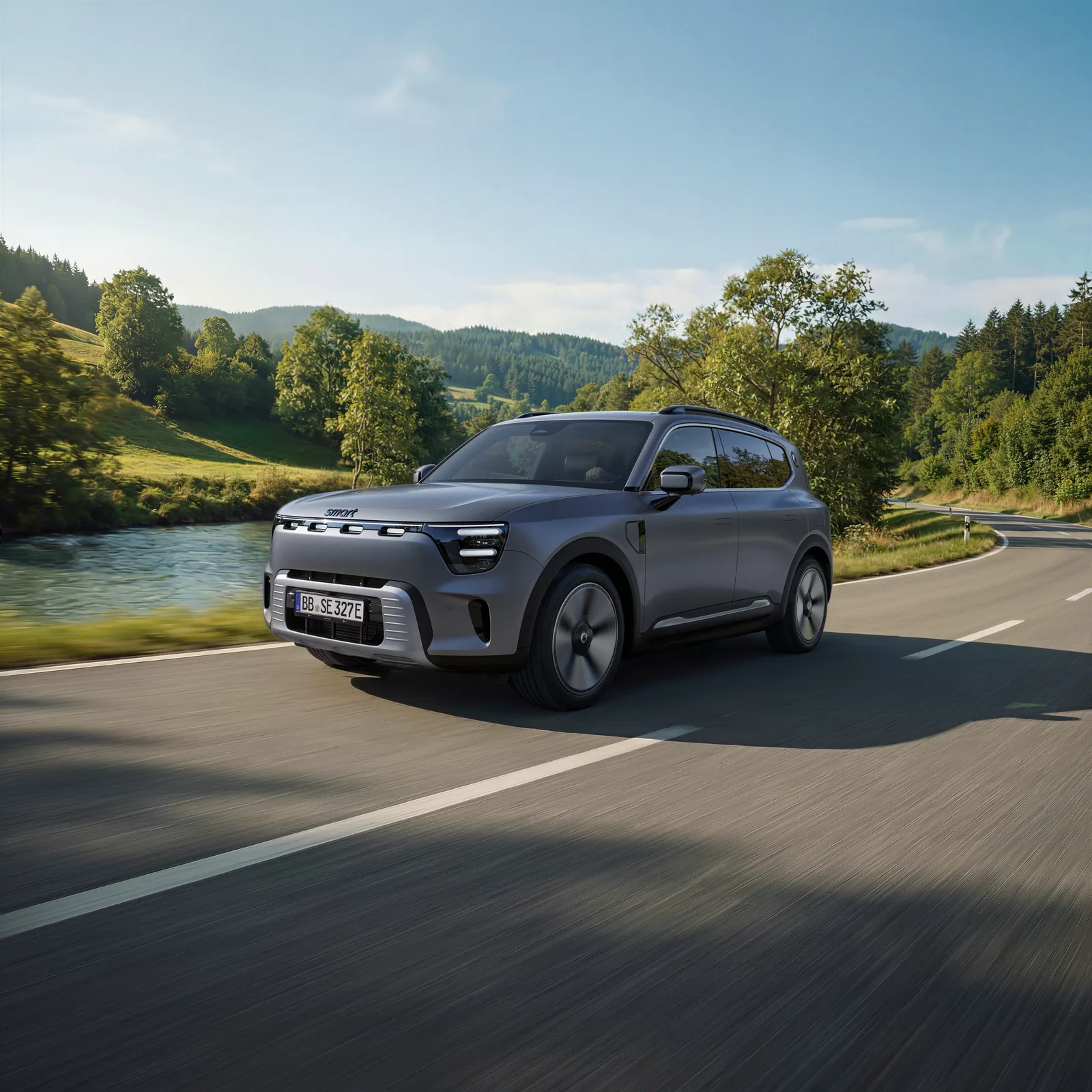 Il Smart #5 Premium riceve trazione integrale e Black Collection