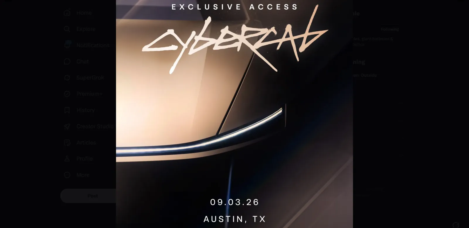 Tesla confirms Cybercab launch coming next week