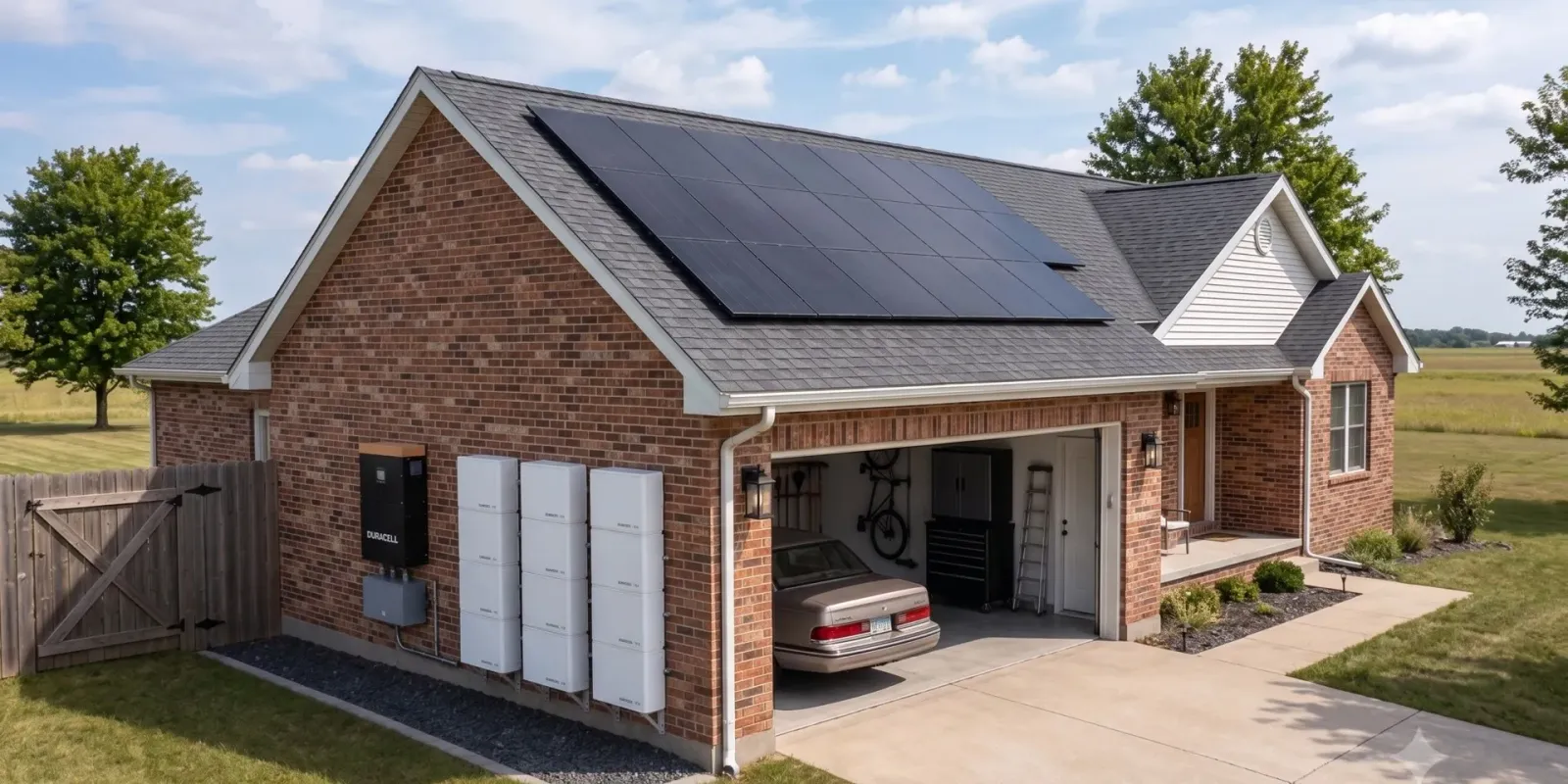Questa offerta solare per case in Illinois senza anticipo include una grande batteria da 60 kWh.