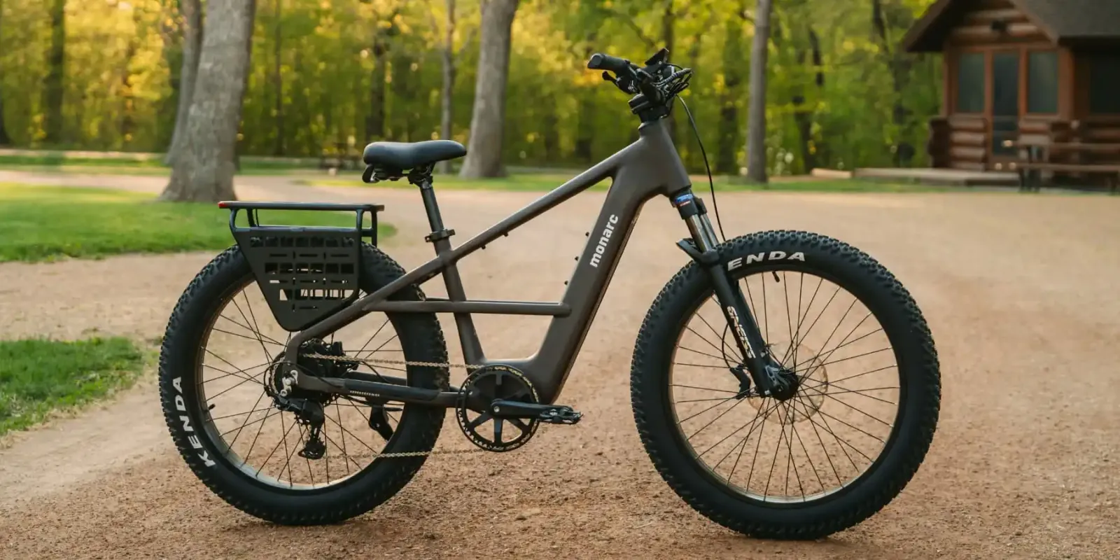 Por que a Monarc fabrica suas bicicletas elétricas com as forquilhas viradas para trás?