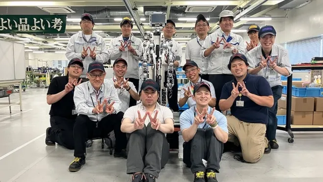 Desenvolvedores de robôs da Toyota