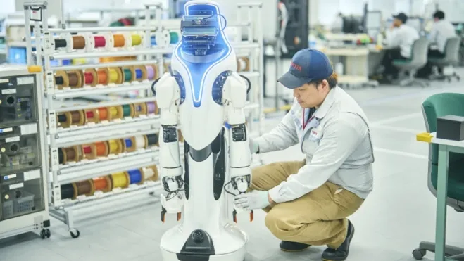 Fábrica de robôs da Toyota