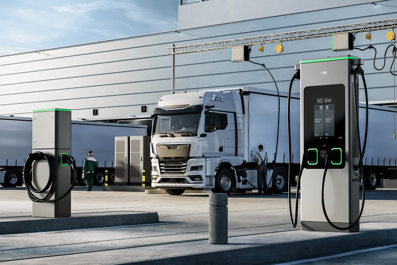 ABB E-mobility und Elexon kooperieren bei Depot-Ladeinfrastruktur