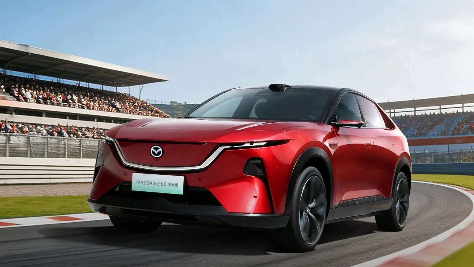Acabou de chegar à Espanha, mas na China já existe um novo Mazda CX-6e mais equipado, que custa a metade do preço de um Tesla Model Y