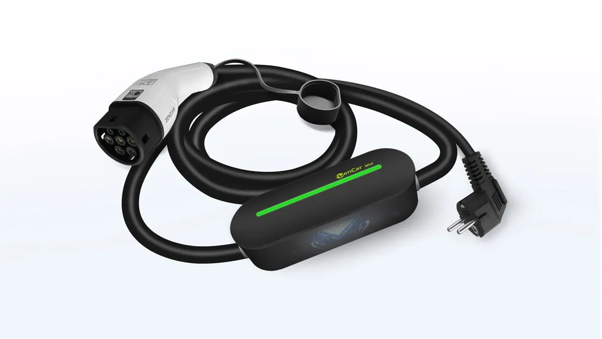 mobiele 230V-lader of noodlader voor een elektrische auto