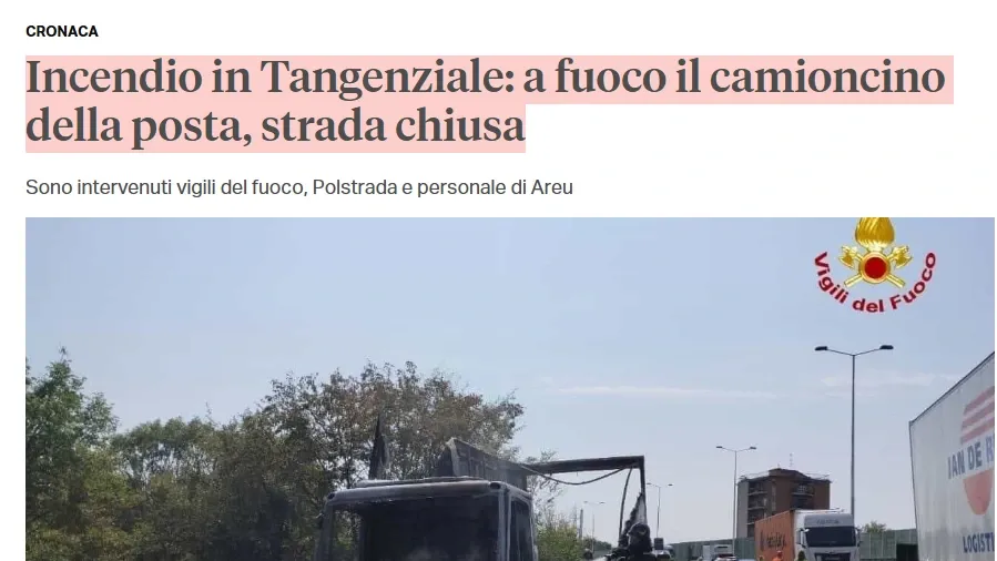 auto elettrica tamponare