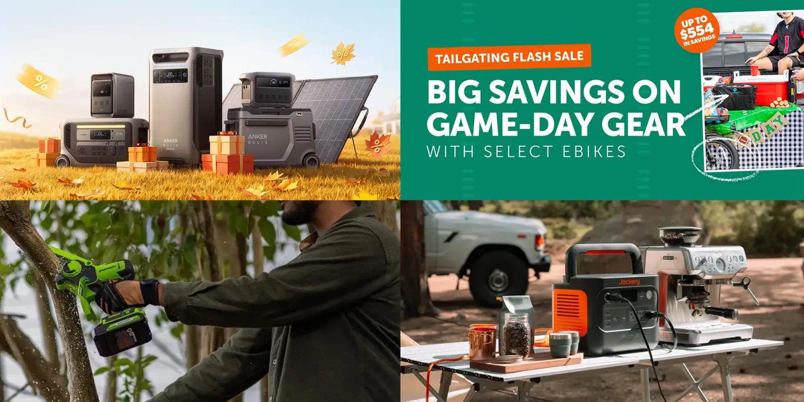 A Anker SOLIX lança a promoção especial do Prime Day Early com o pacote solar S2000 de 400W por apenas $1.102, além de venda relâmpago de 3 dias para bicicletas elétricas da Lectric e muito mais.