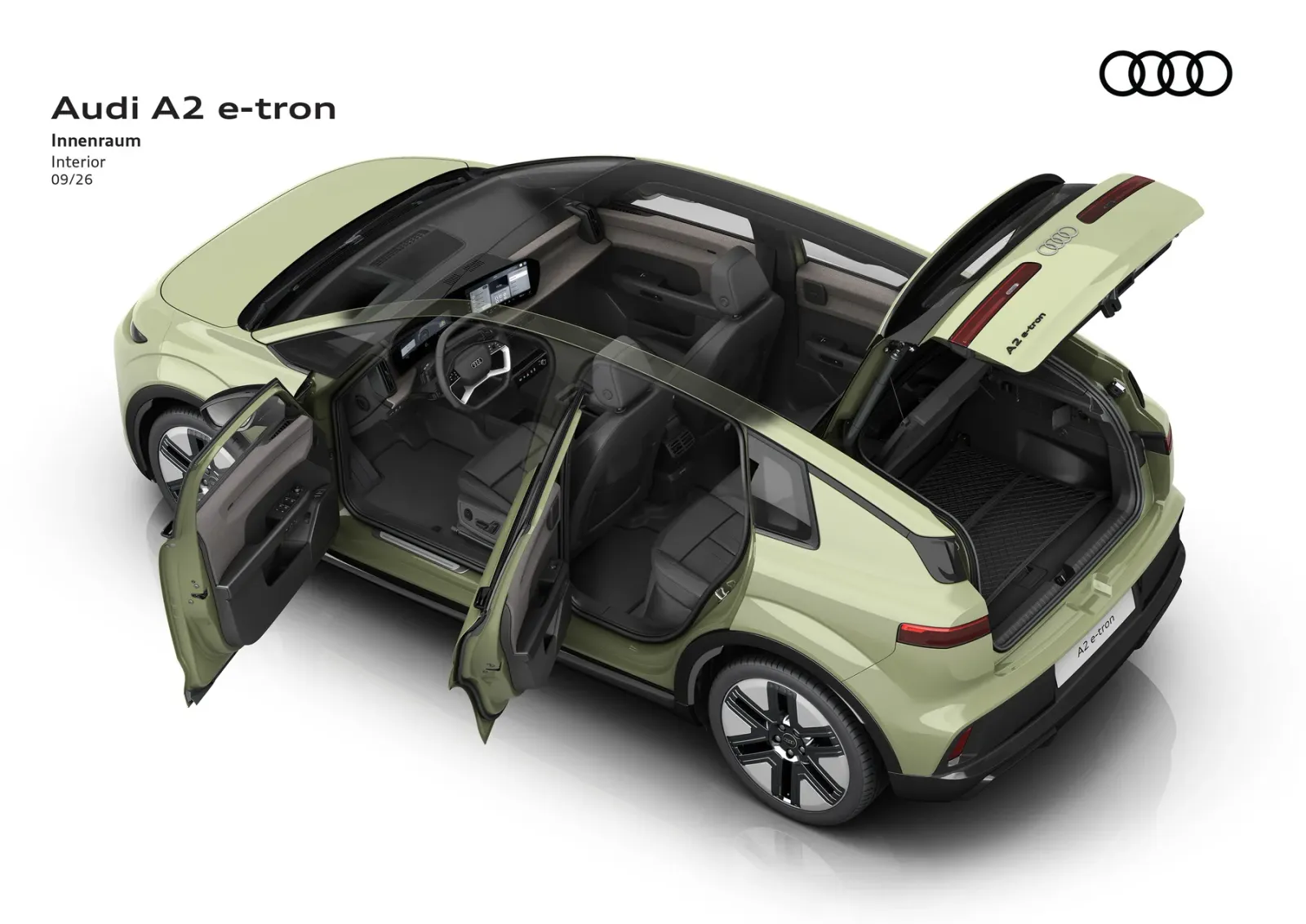 Audi A2 e-tron już oficjalnie. Znamy pełne dane, oprócz ceny
