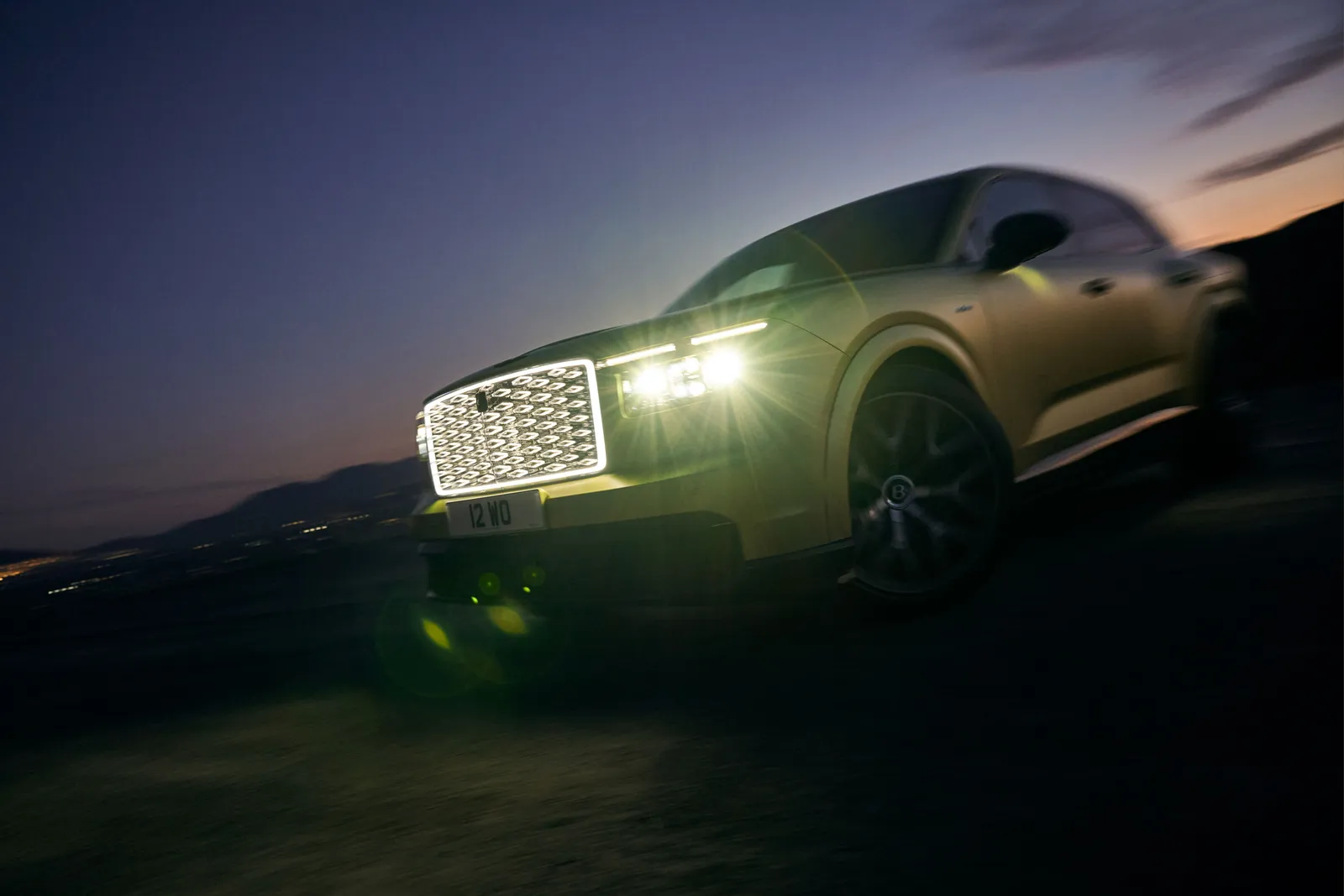 Grade frontal do Bentley Torcal