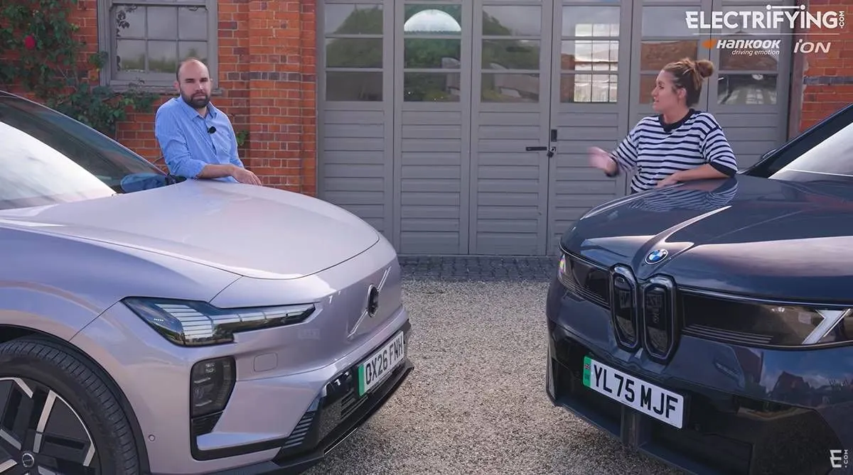 BMW iX3 o Volvo EX60: 800 km de autonomía: una comparativa de SUV eléctricos premium