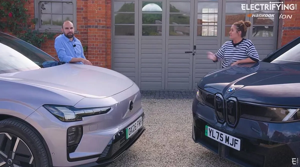 BMW iX3 o Volvo EX60: 800 km de autonomía: una comparativa de SUV eléctricos premium
