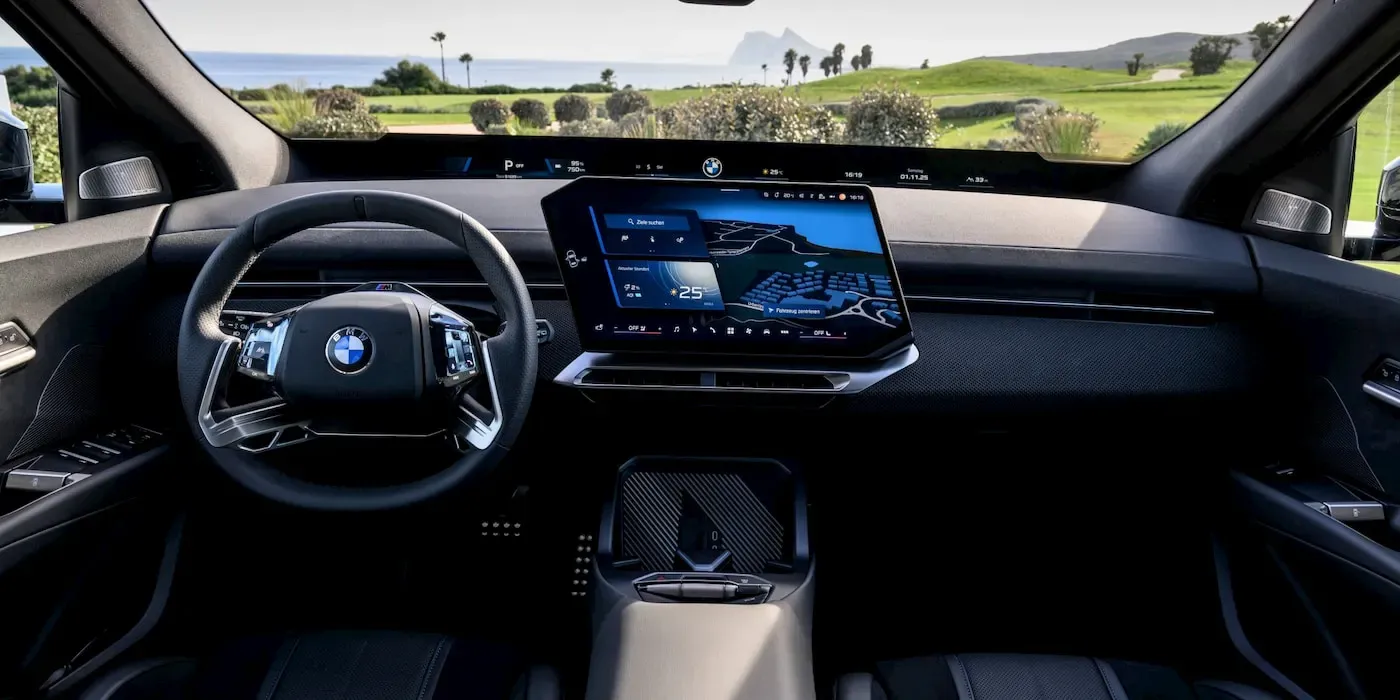 Interior do novo BMW iX3