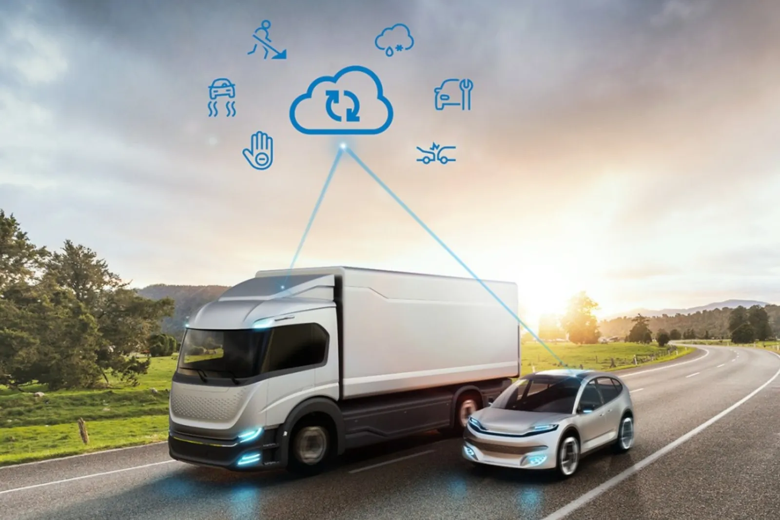 Bosch zeigt neue E-Achse für schwere Elektro-Lkw