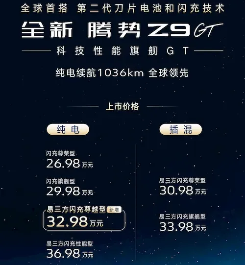 BYD-Denza-Z9-GT-prices