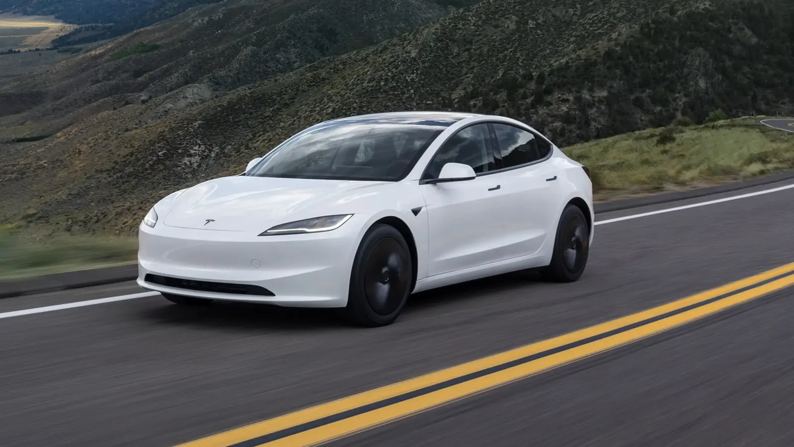 Tesla Model Y Standard - 3/4 von vorne