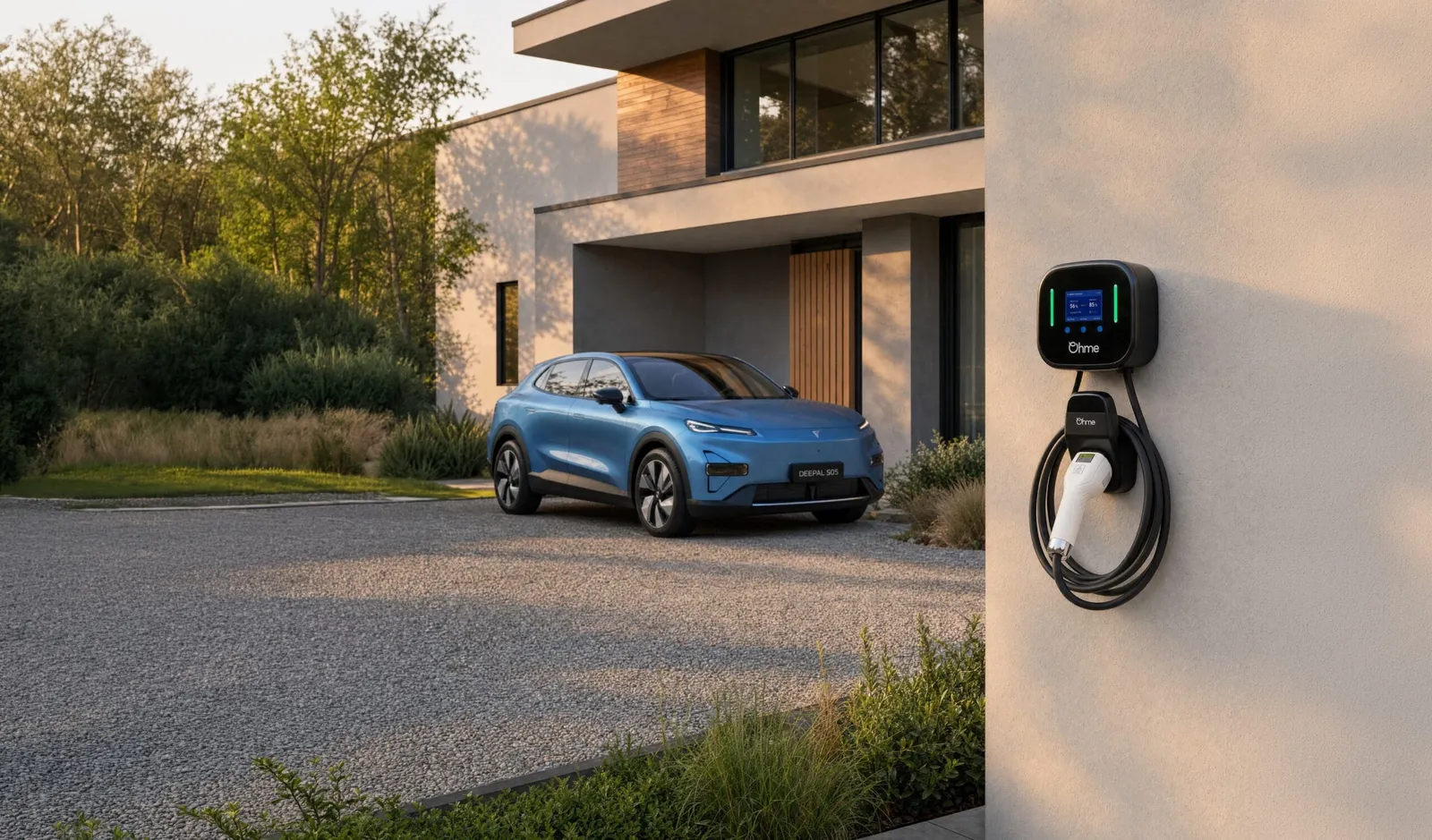 A Changan escolhe a Ohme como parceira para carregamento de veículos elétricos em casa
