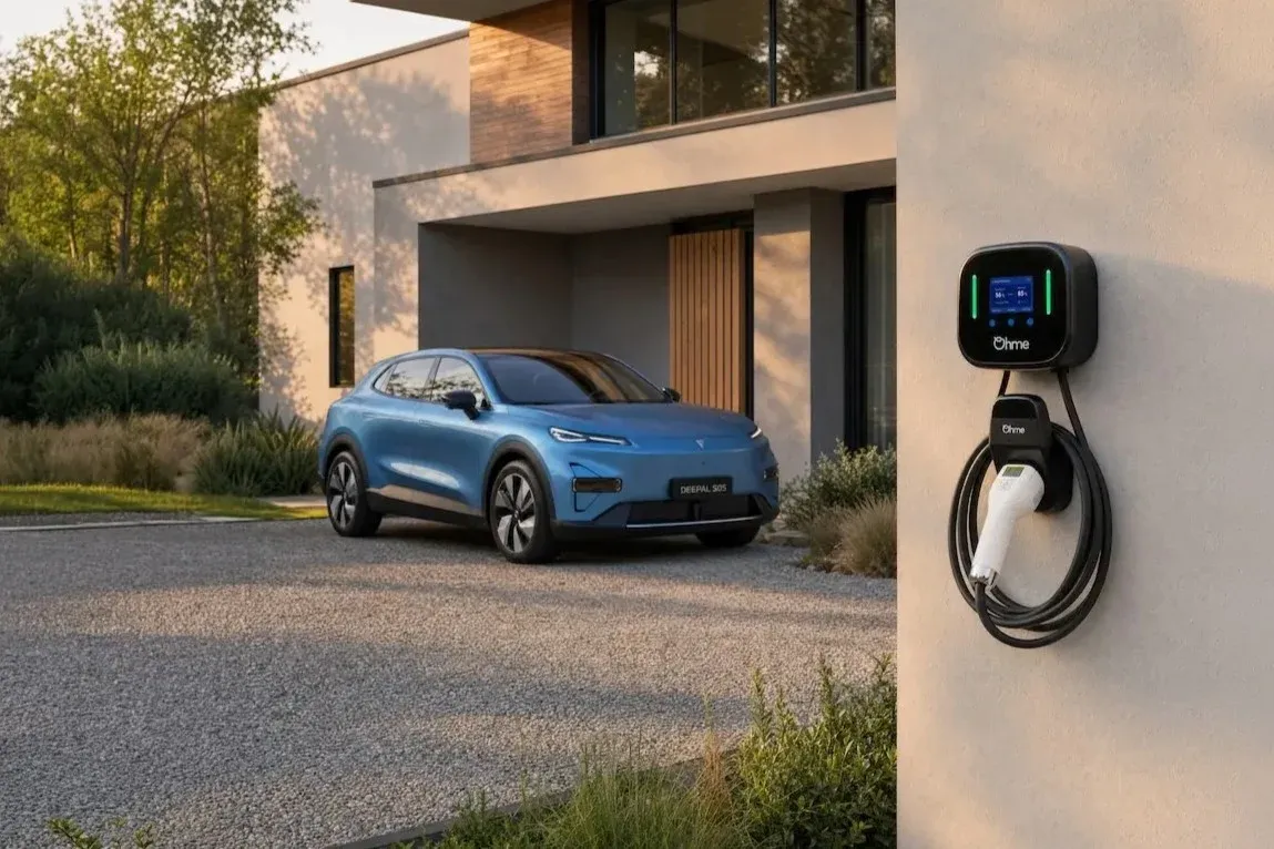 A Changan UK escolhe a Ohme como parceira para carregamento em residências.