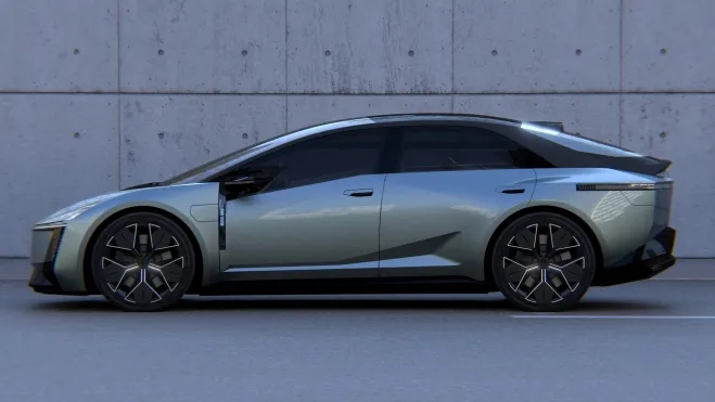 Toyota Corolla Concept de lado