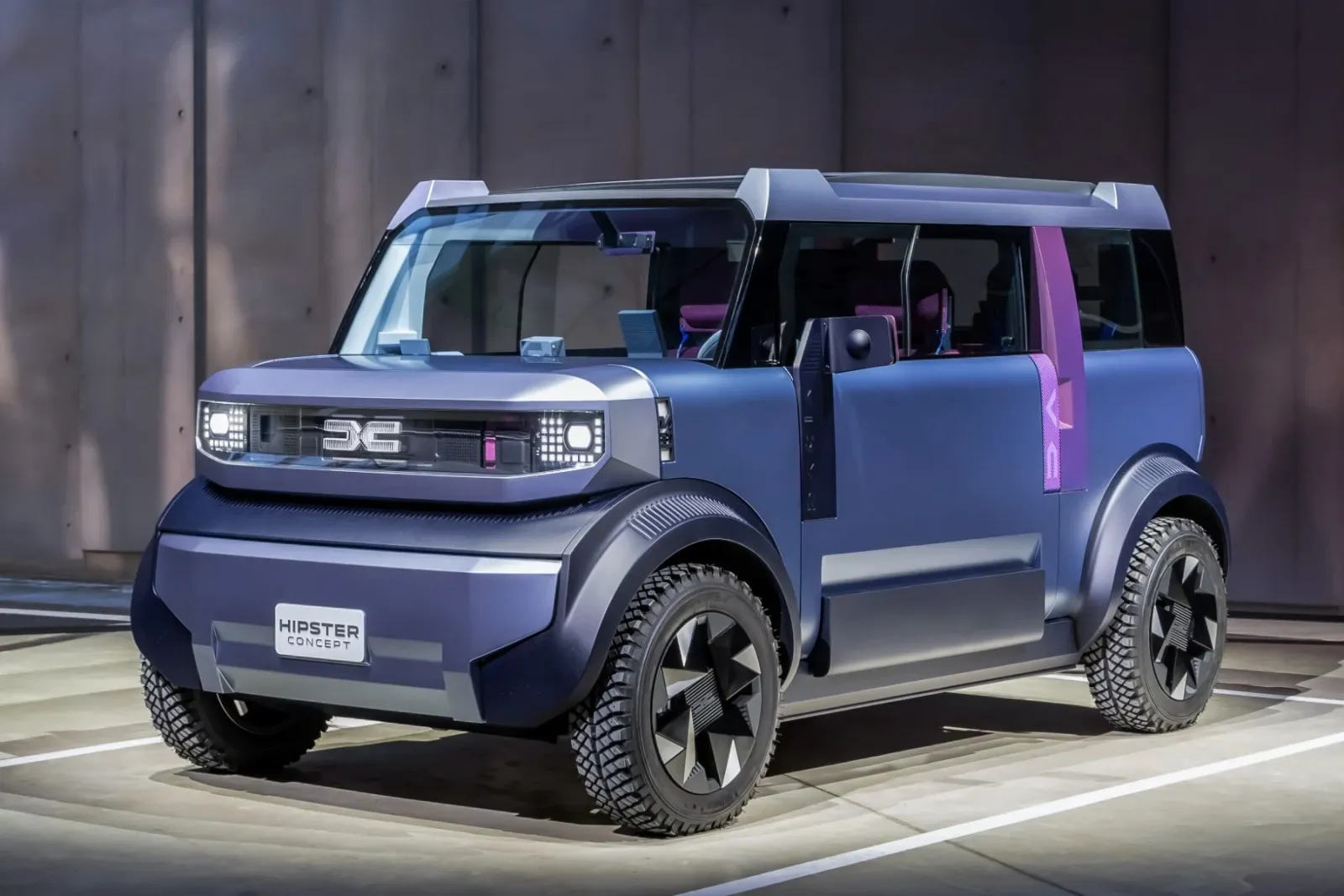 O Dacia Hipster deve chegar em 2027 como um carro elétrico de pequeno porte.